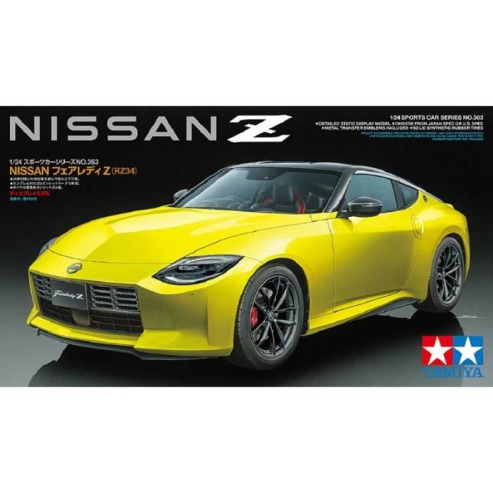TAMIYA - Maquette Voiture Nissan Z Tamiya 24363 1/24ème Maquette Char Promo  - Ref : 13411 - Cdiscount Jeux - Jouets
