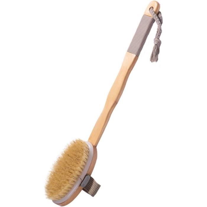 Brosse De Nettoyage Pour Baignoire Et Carrelage - Tête Amovible à Poils Durs - Poignée Ergonomique - Pour Coins Et Surfaces Difficiles - 9
