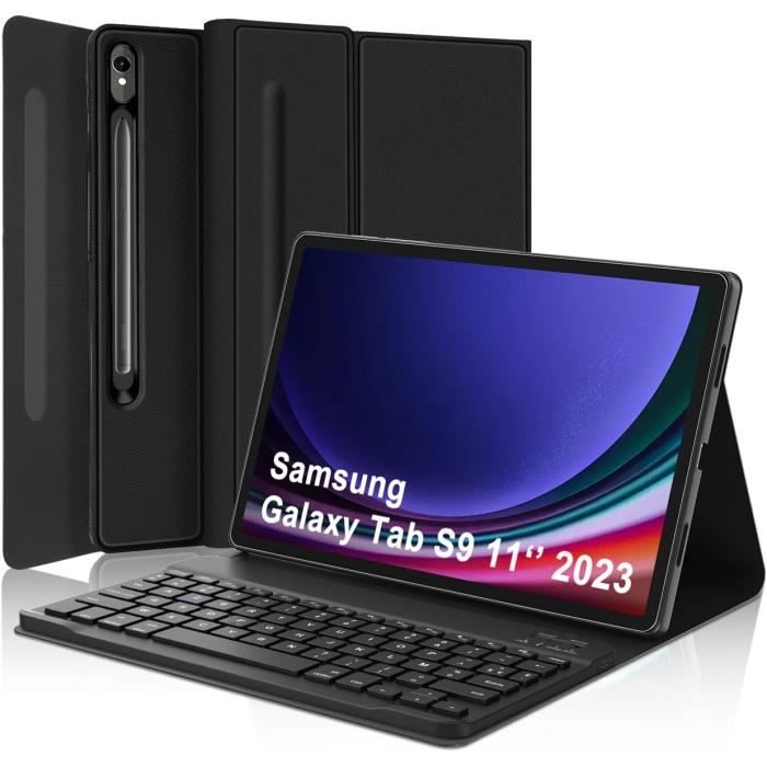 Samsung Galaxy Tab S9 Clavier - Clavier De Tablette Samsung Avec Étui Pour Galaxy Tab S9 11 Pouces 2023 Clavier Azerty Franç[C231]