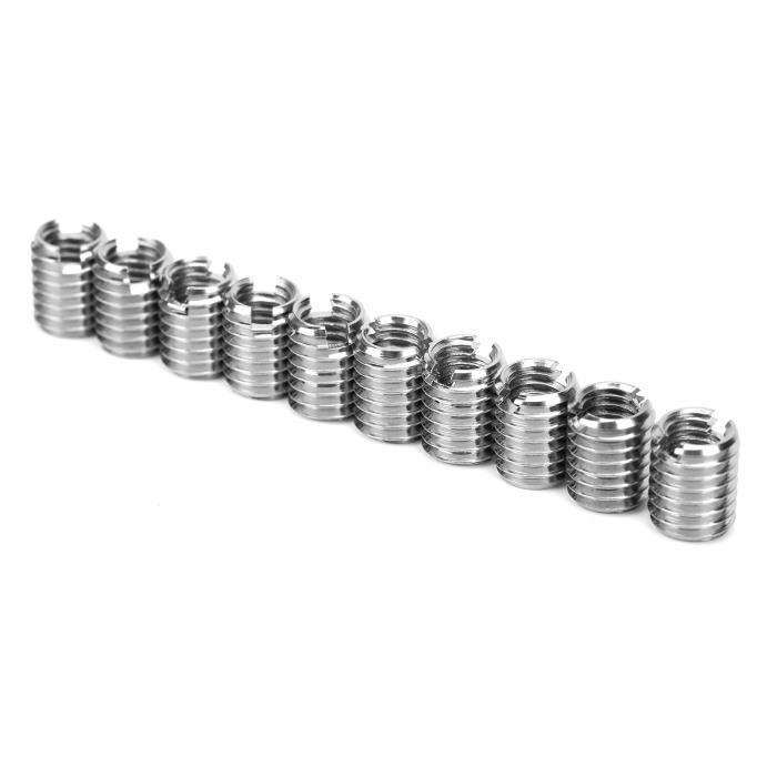 TMISHION insert hélicoïdal 50 pièces en acier inoxydable SS304 fil