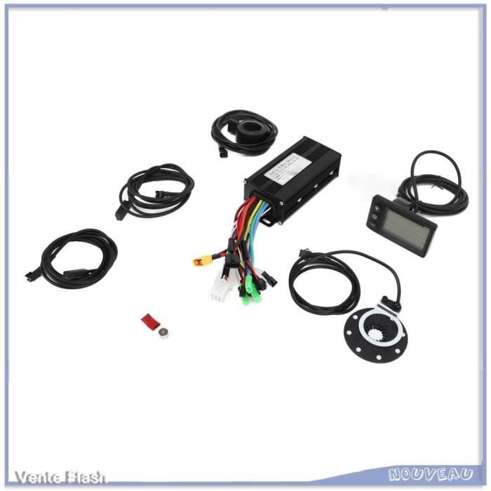 Kit de conversion pour vélo électrique 28 - 48 V - 1000 W - Contrôleur de vélo électrique - Convient pour frein à disque
