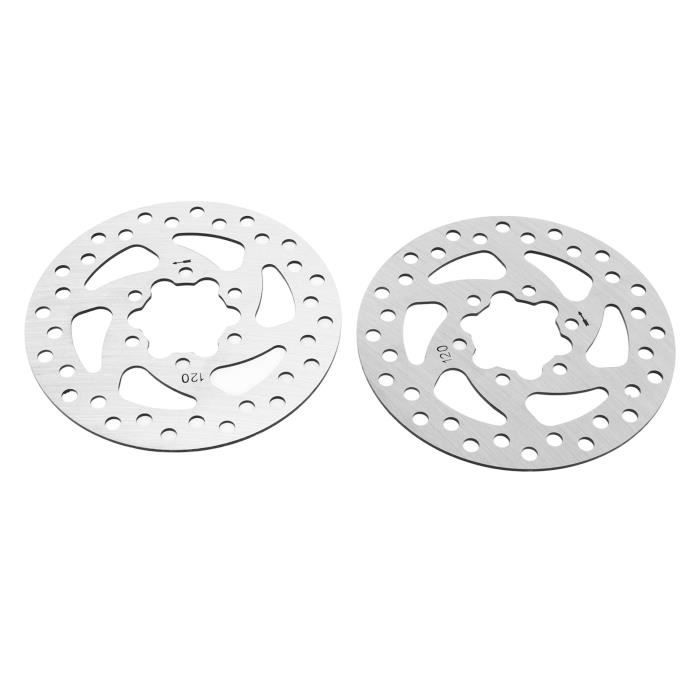 Disque De Frein Vélo 160mm - Lot De 2 Rotors Avec 12 Vis Inox, Compatible VTT, Vélo Route, BMX - Shimano Avid