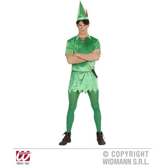 Deguisement Peter Pan Adulte L 42 44 Achat Vente Deguisement Panoplie Cdiscount