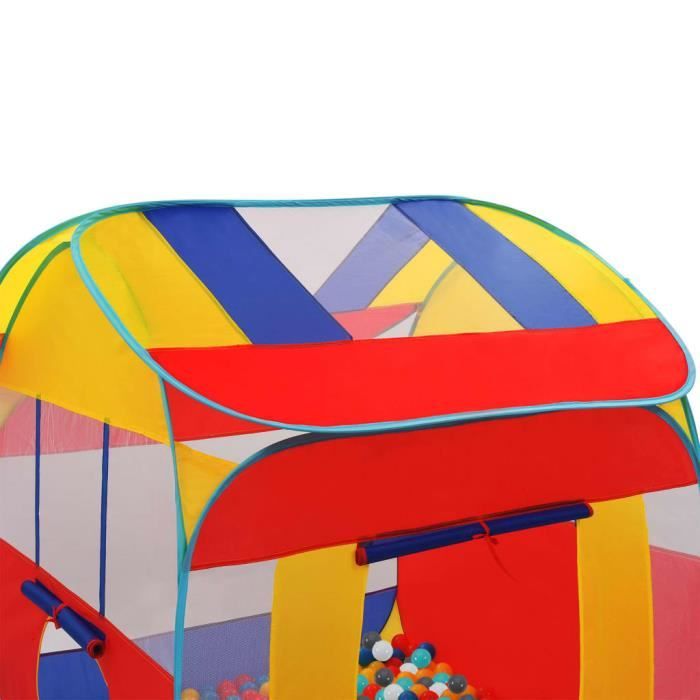 Littletom Double Tente À Boules Avec Tunnel Jouet 260x90x100cm Incl 200 Balles 4057216040616