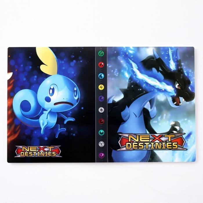 Albums de cartes à collectionner, Livre de cartes Pokemon, Album de cartes  Pokémon, Classeur Pokémon
