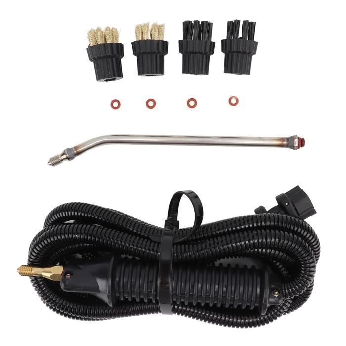 Nettoyeur Vapeur Haute Pression 5 Bars - 2000W, Réservoir 2L, Température 160°C | Avec 13 Accessoires, Pour Sols, Carrelage, Vitres, Cuisine, Salle De Bain - 7
