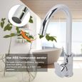 Robinet rotatif à 360°, robinet d'évier de cuisine et de salle de bain, en acier inoxydable-1