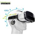 QCHEA 3D VR Verres Casque de r&eacute;alit&eacute; virtuelle pour Les Jeux et Les Films 3D, am&eacute;lior&eacute;s et l&eacute;288-1