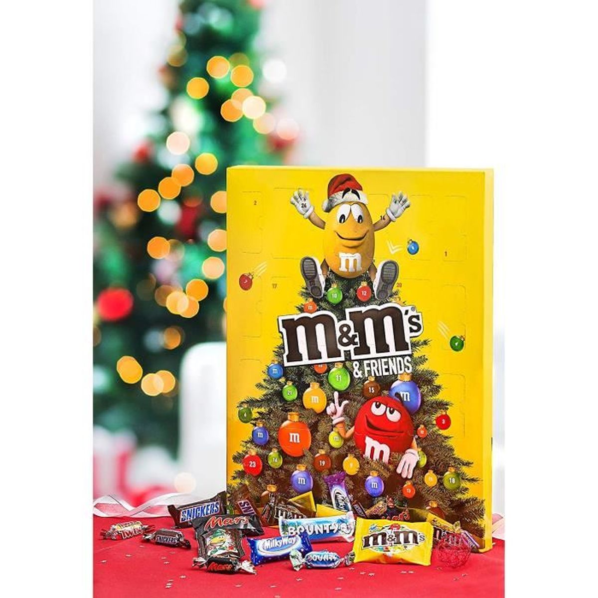 Calendrier De L Avent M Ms 2023 M&M's & Friends Calendrier De L'avent Chocolat Noël - 361G - Cdiscount Jeux  - Jouets