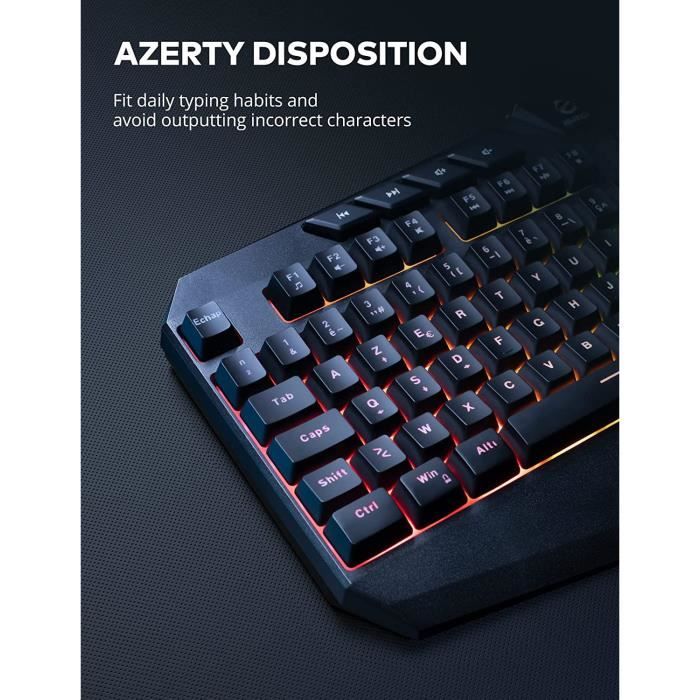 2G+32G 14,1 pouces Ordinateur portable couverture de clavier AZERTY  français - Cdiscount Informatique