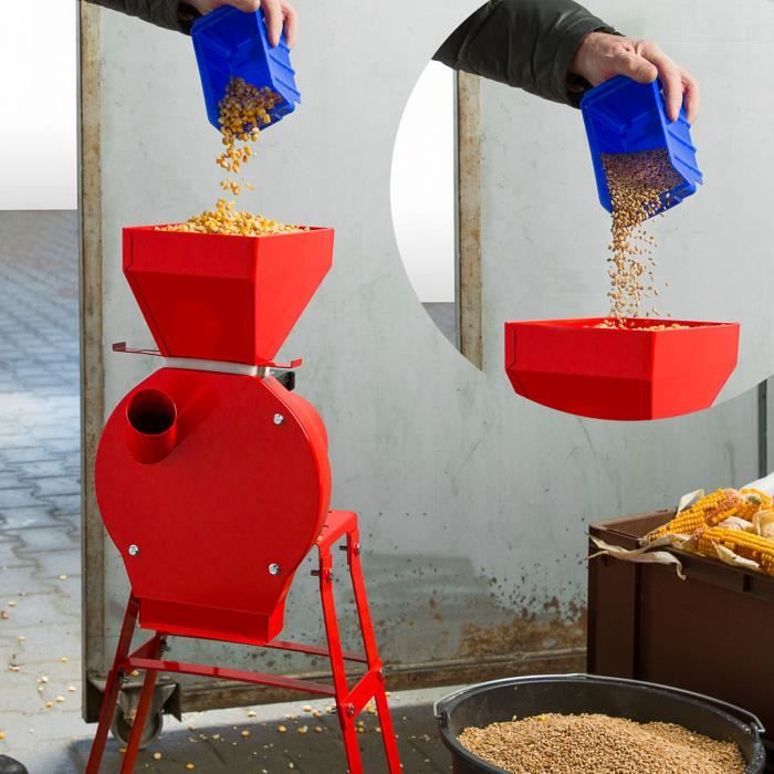 Moulin à Grains Électrique VEVOR 3000W - Broyeur Farine 100kg/h Inox Pour Épices Et Céréales