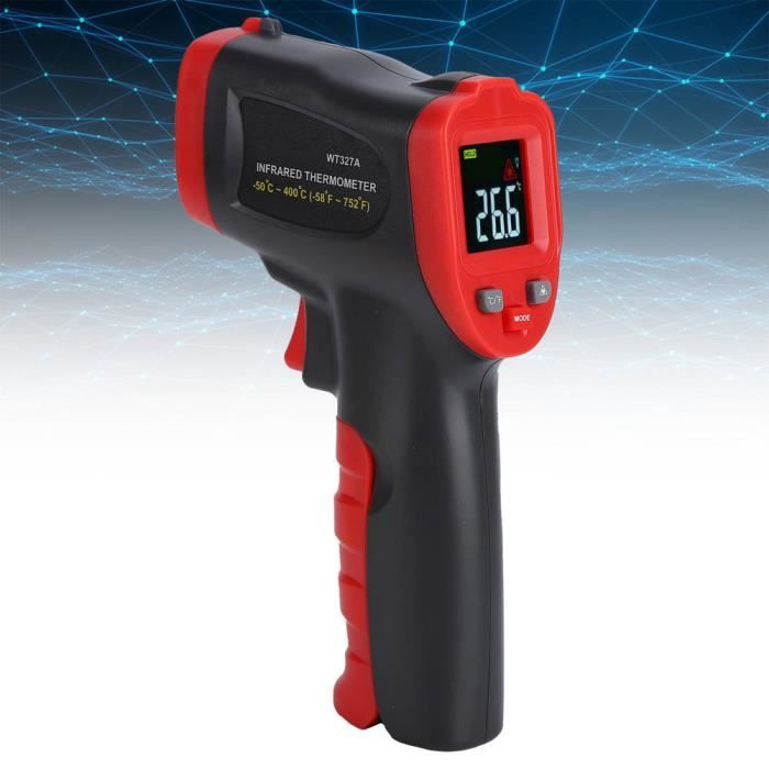 EJ.life thermomètre laser Thermomètre infrarouge Laser sans contact  professionnel IR-833 - Cdiscount Jardin