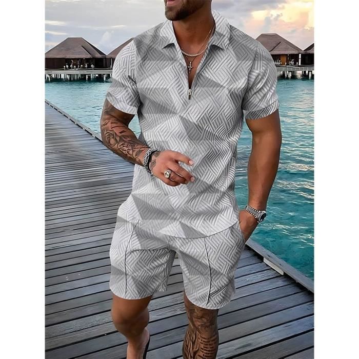 Survetement court homme outlet