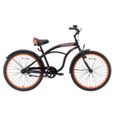 Vélo pour enfants - BIKESTAR - 24 pouces - Edition Cruiser - Noir-2