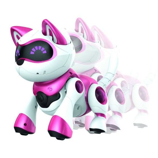 Splashtoys Teksta Kitty 5g Robot Chat A Reconnaissance Vocale Cdiscount Jeux Jouets