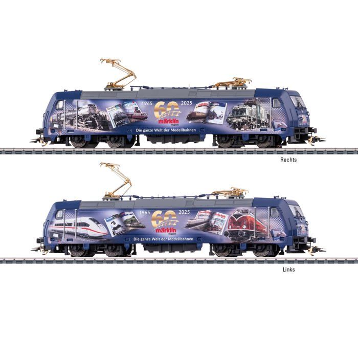Locomotive Märklin H0 37535 – BR 120 Mickey Mouse 1998, édition Anniversaire