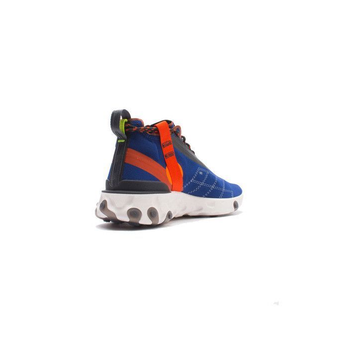 Basket Nike REACT RUNNER MID WR ISPA Homme Bleu Lacets