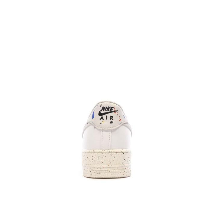 NIKE Baskets Air Force 1 LV8 3 Paint Splatter Blanc Unisex Blanc Cdiscount Chaussures