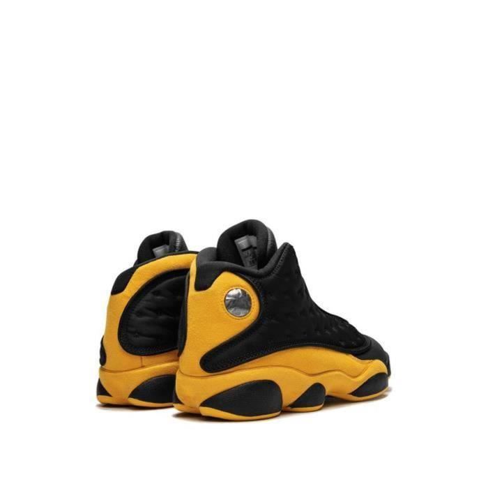 Nike Air Jordan 13 Retro noir jaune Noir jaune Cdiscount Chaussures