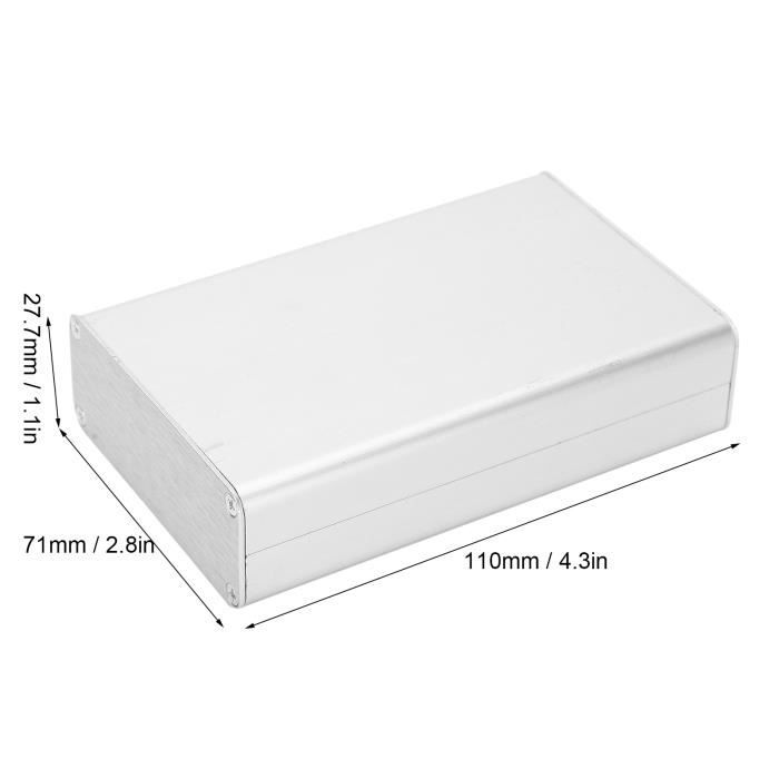 Tosuny Lot De 5 Dés En Alliage D'Aluminium Avec Boîte De Rangement - Couleur Argent Ou Or, Pour Jeux De Table Et Poker