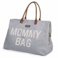 CHILDHOME Sac à couches Mommy Bag Gris Nylon oxford-3