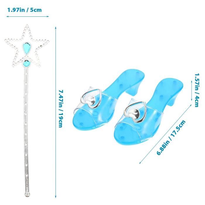 Rosixehird Ensemble Princesse et Couronne | Princess Jewelry Boutique Habillage et couronnes Chaussures,Princesse, Bijoux et couronnes, Jouets Accessoires Princesse