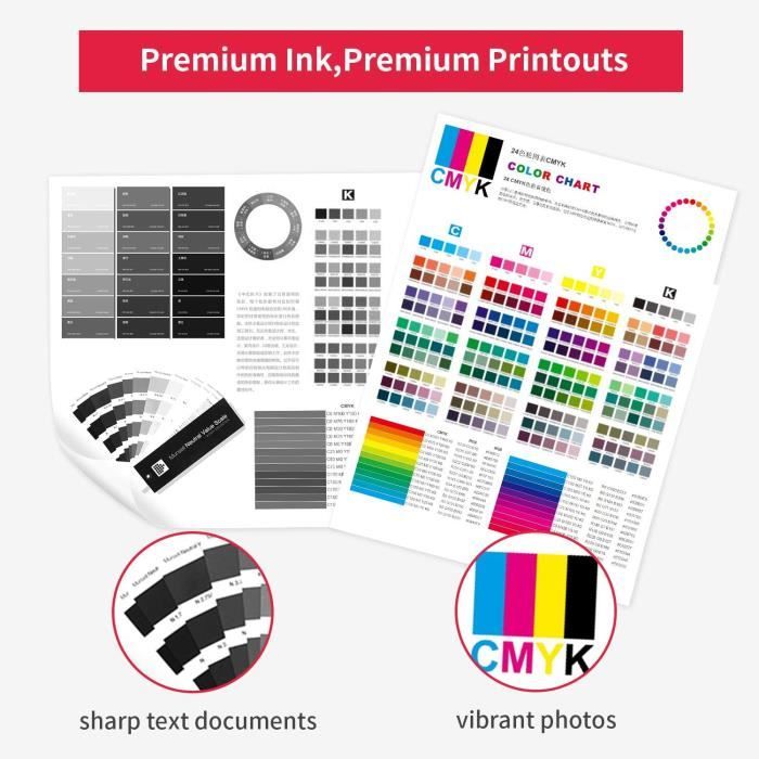 Kit Recharge Encre Refill24 Pour Cartouches T29/29XL - 4 Flacons 100ml (Noir, Cyan, Magenta, Jaune) - Compatible Epson XP Série