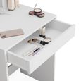 Coiffeuse Isabelle, 60 cm avec éclairage LED, Blanc, Vicco
