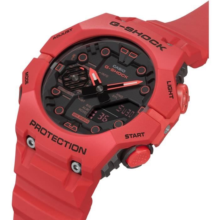G shock 2025 noir et rouge
