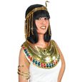 Bandeau serpent égyptien doré femme - Sequins, métal et perles - Intérieur - Jaune-0