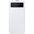 Etui S View Wallet Samsung A51 Blanc-0