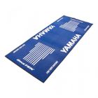 CAPITAL SPORTS Tapis environnemental Biketek Garage Mat bleu blanc pour moto Yamaha stand Neuf