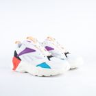 Basket Reebok AZTREK DOUBLE MIX POPS - ZZYSH - Blanc - Textile - Lacets