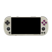 TRIMUI Smart Pro-Jeu video Console rétro-Écran IPS 4.96'' 26+ émulateurs Batterie 5000mAh Charge Type-C Carte TF 256G Gris