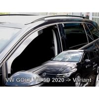 JJ AUTOMOTIVE | Deflecteurs d'air Déflecteurs de vent Compatible avec Volkswagen Golf 8 Combi 5P depuis 2020 4pcs