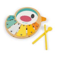 Xylophone en bois JANOD Xylo Oiseau Pure - 6 tons - Pour éveiller votre enfant à la musique