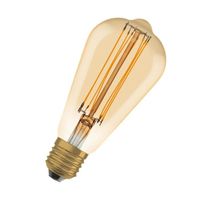 Ampoule LED Dimmable Osram, édition vintage, remplacement de 40 watts, E27, ST64, 2200 Kelvin, lumière confortable chaude, verre