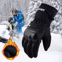winter black-2-M -gants de Moto d'été pour hommes et femmes,imperméables et tactiles,adaptés au cyclisme,rose et gris,nouvelle m