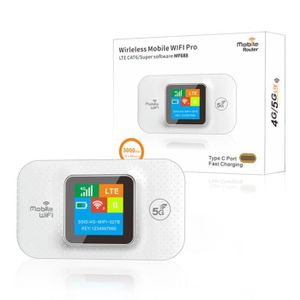 MODEM - ROUTEUR UE - Mini point d'accès Wifi portable avec fente pour carte EpiCard, 4G, 150Mbps, point d'accès de poche, rou