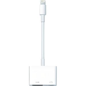 Certifié apple Mfi] Adaptateur Lightning vers Hdmi, adaptateur de câble  Hdtv compatible avec iPhone, ipad, ipod 1080p Digital Av Sync Screen  Connector sur Hd Tv M
