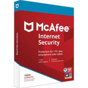 ANTIVIRUS À TELECHARGER McAfee Internet Security 2021 | 10 Appareils | 1 A