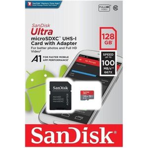 CARTE MÉMOIRE SanDisk 128 Go micro SD SDXC MicroSD TF Classe 10 