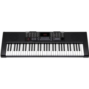 CLAVIER MUSICAL MAX KB4 - Piano numérique pour débutant, 61 touches, avec 2 haut-parleurs intégrés