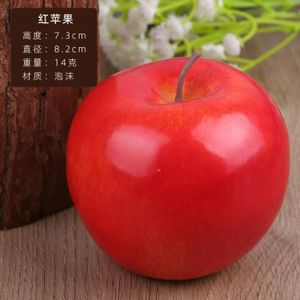 Décors de table Pomme rouge - 1 pc - Simulation De Fruits Et Légum