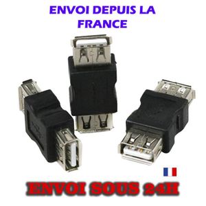 Adaptateur USB Double Femelle A Vers A - Marque Goobay - USB 2.0 - Connecteur Simple