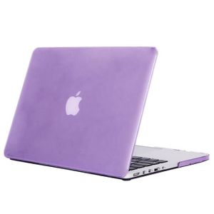 Coque MacBook Pro 13 pouces avec Retina Display, Non CD-ROM [Modèles:  A1502-A1425] Rigide Housse de Protection - Noir - Cdiscount Informatique