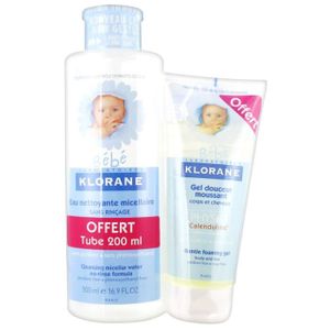Klorane Bébé Eau Nettoyante Micellaire Sans Rinçage Well