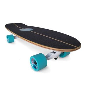 SKATEBOARD - LONGBOARD Surfskate - MILLER - MUNDAKA S01SS0001 - 4 roues - Noir - Fitness - Mixte