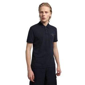 POLO Polo Napapijri Elbas Jersey - blu marine - XS