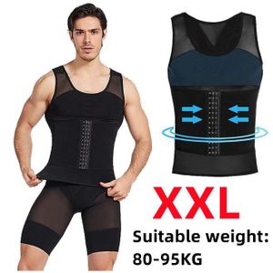 TOP DE SUDATION Débardeur de Sudation Gainant Minceur Homme - Noir